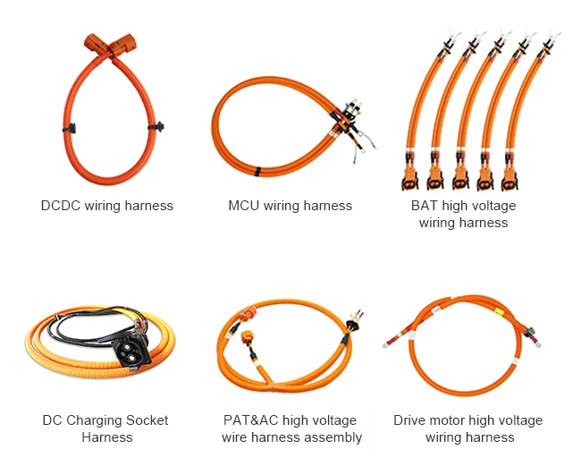 New energy high voltage wiring harness