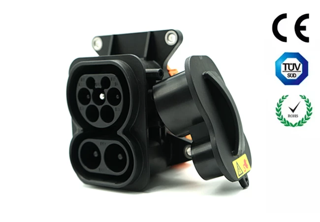 CCS2 Inlet 80A/125A/150A/200A/250A DC Charging Socket